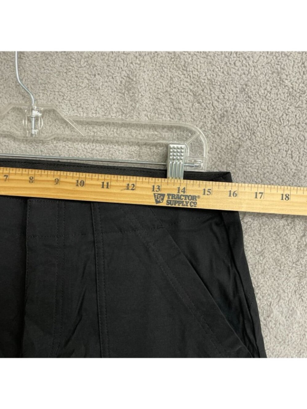 NWT Eddie Bauer Women's 10 Black Horizon Straight Ankle Pant Nylon-Spandex J2074 - Picture 5 of 13